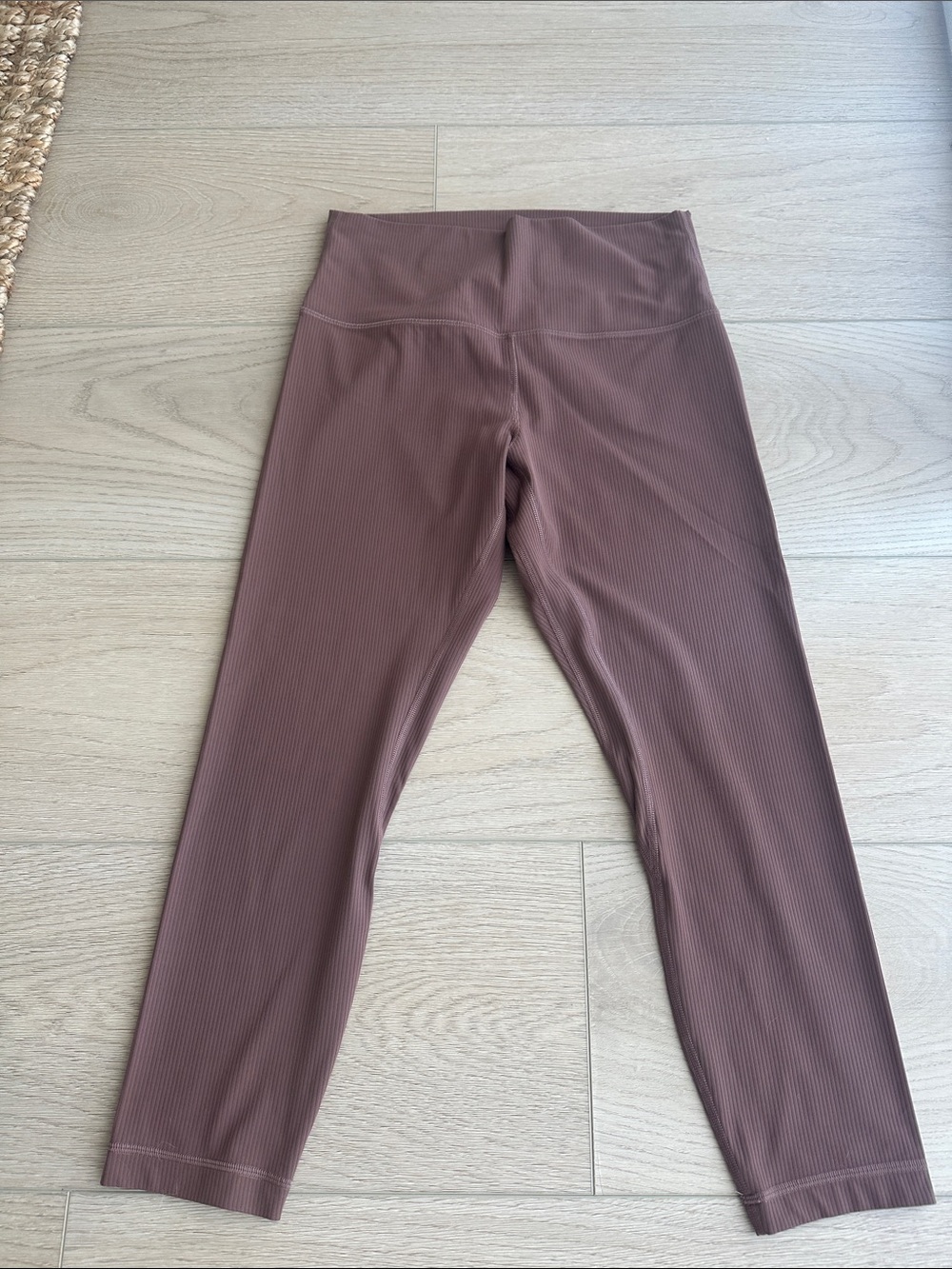 Lululemon Align Ribbed High-Rise Crop 23" Dark Oxide Size 10